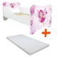 Lit et Matelas - Lit Enfant Petite Fée - Happy Kitty - 160 x 80 cm