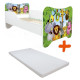 Lit et Matelas - Lit Enfant Madagascar - Happy Kitty - 160 x 80 cm