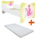 Lit et Matelas - Lit Enfant Poney - Happy Kitty - 160 x 80 cm