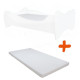 Lit et Matelas - Lit Enfant Blanc -