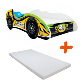 Lit + Matelas - Lit Enfant Beefree - F1 - 160 x 80 cm