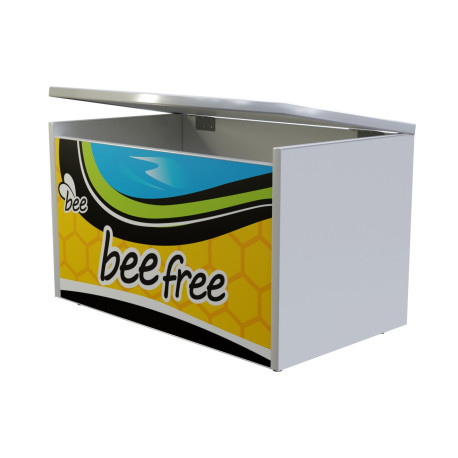 Coffre à jouets - Formule 1 - Beefree Jaune Abeille