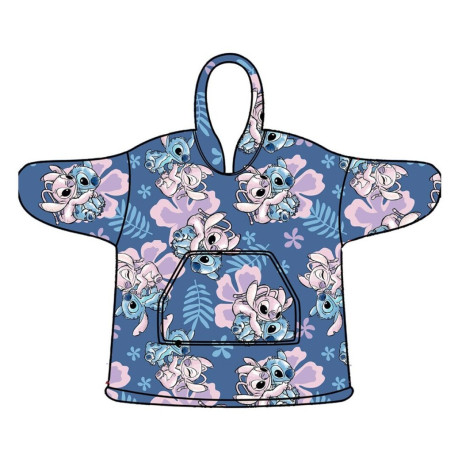 Sweat en Polaire 3-6 ans - Stitch & Angel Avec Sous Palmier