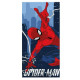 Serviette de plage - Marvel Spiderman En Ville - 70 cm x 140 cm