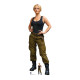 Figurine en carton - Ruby Sunday - Combat Mille Gibson - Haut 167 cm