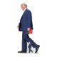 Figurine en carton - Donald Trump Qui Marche - 197 cm