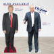 Figurine en carton - Donald Trump Qui Marche - 197 cm