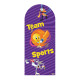 Figurine en carton - Les Looney Tunes Font Du Sport - Haut 185 cm