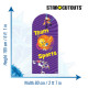 Figurine en carton - Les Looney Tunes Font Du Sport - Haut 185 cm