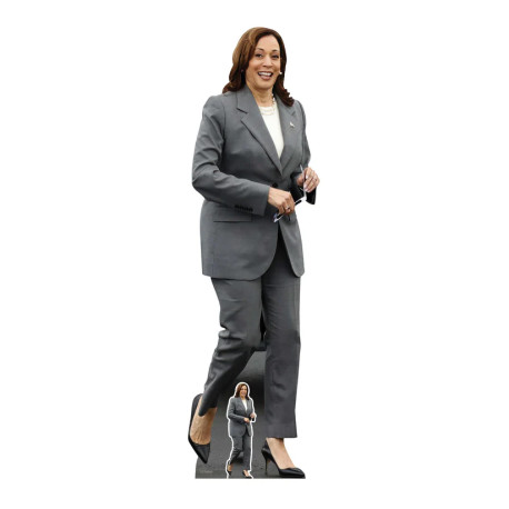 Figurine en carton - Kamala Harris - 163 cm