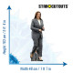 Figurine en carton - Kamala Harris - 163 cm