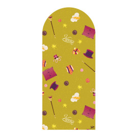 Figurine en carton Backdrop – Charlie Et La Chocolaterie - Accessoires Wonka - Haut 185 cm