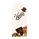 Figurine en carton Backdrop – Charlie Et La Chocolaterie - Chocolats - Haut 185 cm