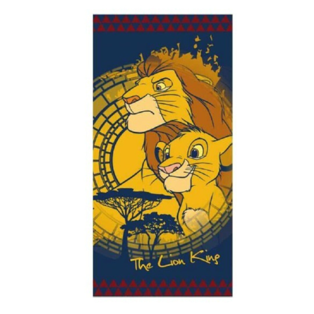 Serviette de plage - Le Roi Lion - Mufasa Et Simba - 70x140 cm