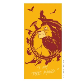 Serviette de plage - Le Roi Lion - I'm The King - 70x140 cm