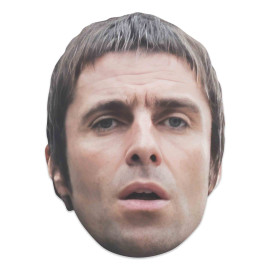 Masque en carton - Liam Gallagher - Chanteur - Taille A4