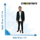 Figurine en carton Tom Ellis - acteur- Hauteur 192 cm