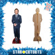 Figurine en carton Tom Hiddleston - acteur - Hauteur 181 cm