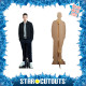 Figurine en carton Hero Fiennes-Tiffin - acteur - Hauteur 188 cm