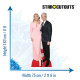 Figurine en carton taille reelle Holly Willoughby et Phillip Schofield 183cm