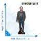 Figurine en carton Mark Sheppard - Hauteur 177 cm