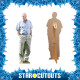 Mini Figurine en carton David Attenborough hauteur 90cm