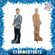 Figurine en carton taille réelle Clive Standen en costume gris 188cm