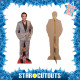 Figurine en carton taille reelle Jean Dujardin Hauteur 182 cm