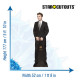 Figurine en carton taille reelle Robert Pattinson 177cm