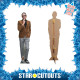 Figurine en carton Jeff Goldblum (veste marron et chassures croco) 194 cm