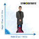 Figurine en carton Brendon Urie 178 cm