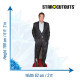 Figurine en carton Arnold Schwarzenegger Hauteur 188 cm