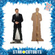 Figurine en carton Patrick Dempsey en Baskets Décontractées - Haut 181 cm