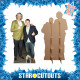 Figurine en carton taille reelle Edd China et Mike Brewer 173cm