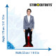 Figurine en carton taille reelle Nash grier Hauteur 179 cm