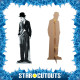 Figurine en carton Charlie Chaplin Hauteur 177 cm