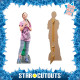 Figurine en carton Gretha Thunberg taille réelle H 150 cm