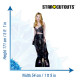 Figurine en carton Bella Thorne - Actrice - Hauteur 172 cm