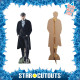 Figurine en carton de Peaky blinder homme style Gangster hauteur 179 cm