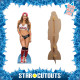 Figurine en carton Nikki Bella AKA Stephanie Nicole Garcia-Colace 169 cm