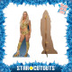 Figurine en carton WWE Charlotte Flair alias Ashley Elizabeth Fliehr 178 cm