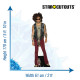 Figurine en carton Lenny Kravitz (Jeans Rouge) 178 cm