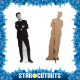 Figurine en carton taille reelle Cliff Richard - Noir et blanc 178cm