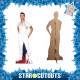 Figurine en carton Aljaz Skorjanec Danseur Professionnel - Hauteur 187 cm