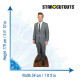 Figurine en carton taille reelle David Beckham (Suit) 179cm