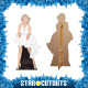 Figurine en carton Marilyn Monroe 'White Dress Up Blowing' robe blanche qui se lève 157 cm