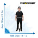 Figurine en carton Le policier (Bobby Hat) 190 cm