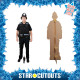 Figurine en carton Le policier (Bobby Hat) 190 cm