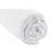 Lot de 3 Draps housse Bambou - 60x120 cm - blanc