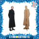 Figurine en carton – Général Hux - Star Wars acteur Domhnall Gleeson - Haut 184 cm